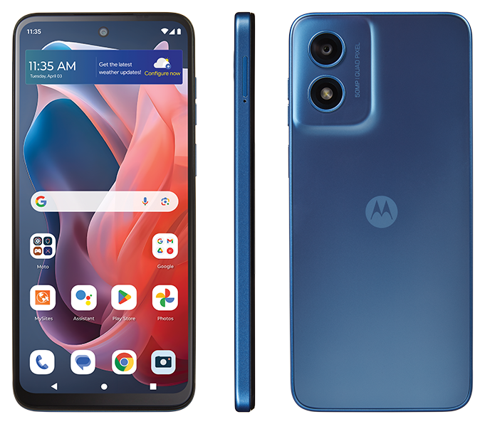 Motorola Moto G Play 2024 + 2 Months Nexoria Go